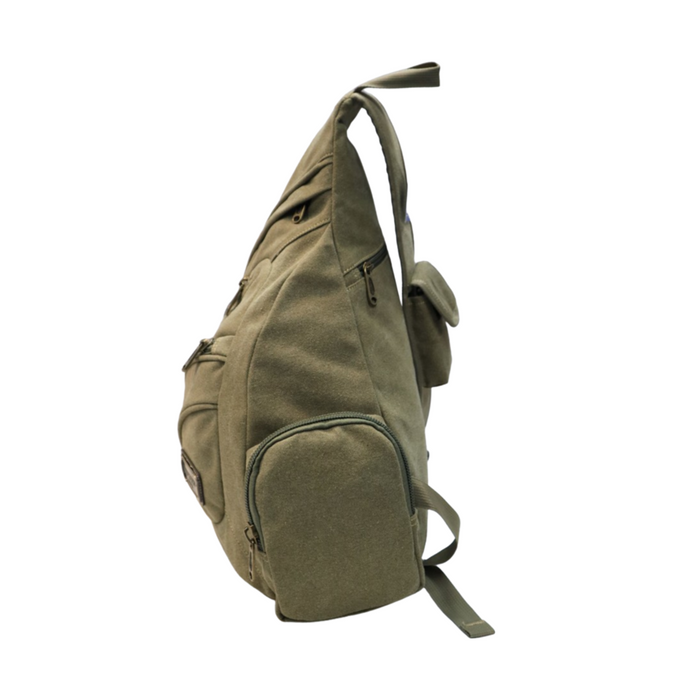 C-BB 113A Crossbody Bag 19"-Khaki