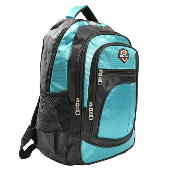 18 Inch Backpack Green School Travel Bookbag Commuter Day Bag 9927