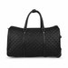 20 Inch Structured Wheeled Duffel Bag for Weekend Travel - Black
