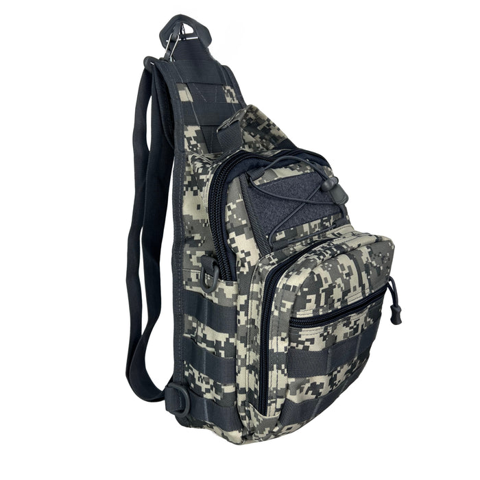 C-39568-3 Cross Body Bag-Grey Camou