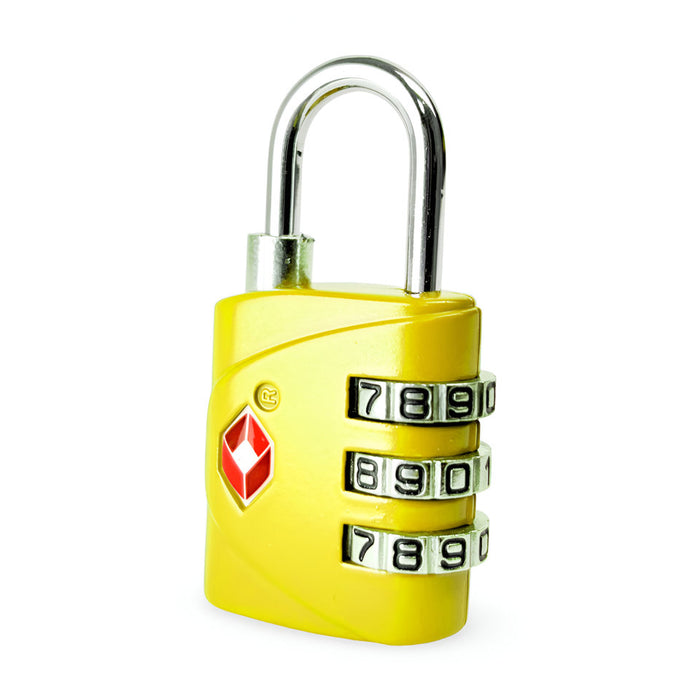 SKG 533 TSA 3-Dial Lock-Yellow