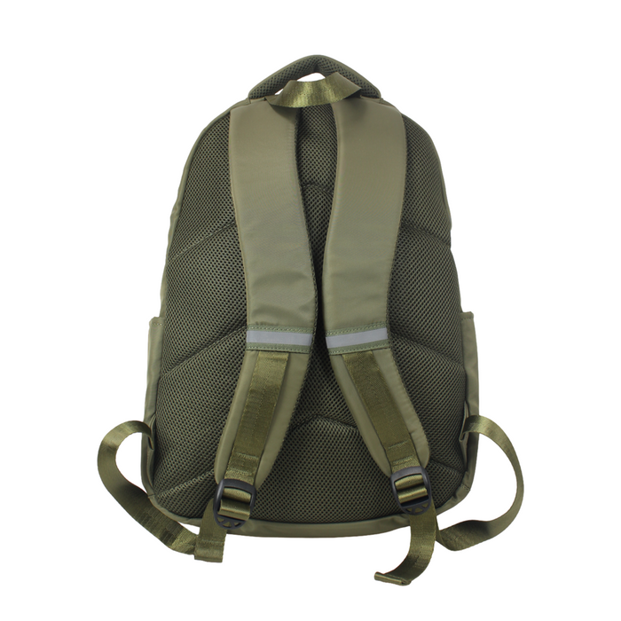 17 Inch Backpack Brown Everyday School Bookbag Travel Day Bag B642