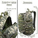 Camo Backpack Black 19 Inch Camouflage School Bookbag Travel Daypack 1697