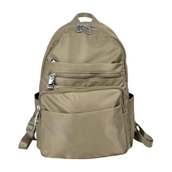15 Inch Backpack Brown School Travel Bookbag Everyday Day Bag B361