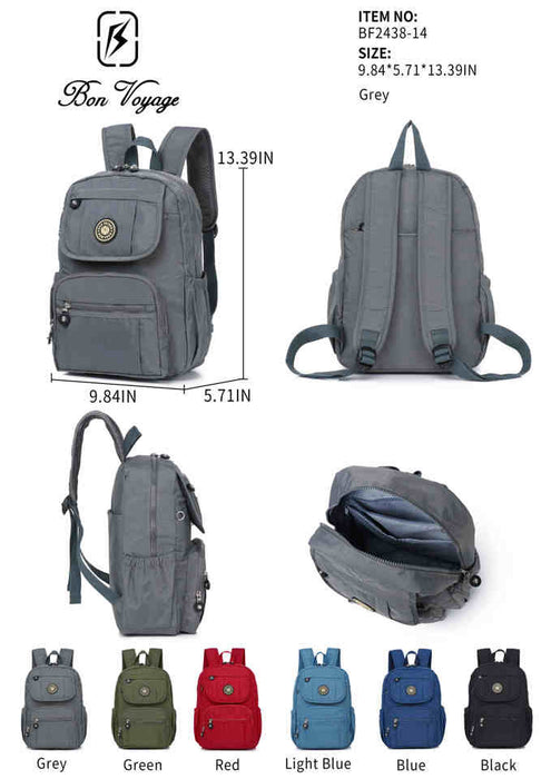 14" Backpack - School & Travel Bag