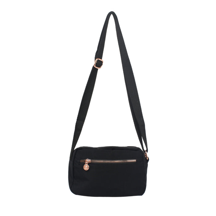 C-B 8716 Cross Body Bag-Black