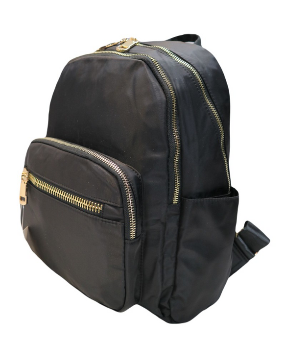 13.5 Inch Backpack Black School Travel Bookbag Lightweight Daypack TB7132