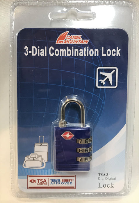 SKG 523 TSA 3-Dial Lock-Royal Blue