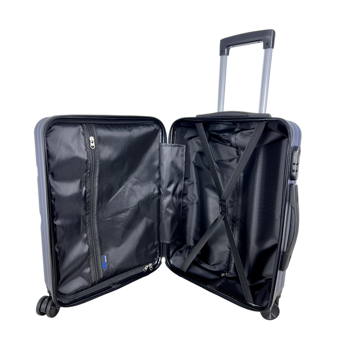 L-6822-3-pc(20'24"28") PC Luggage-Blue