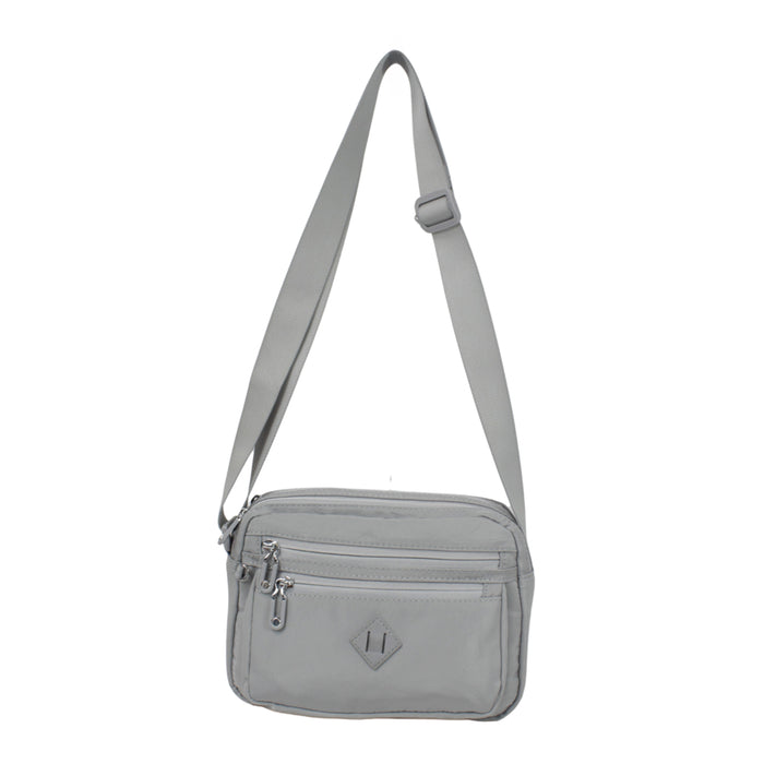 C-B 1568 Cross Body Bag-Grey