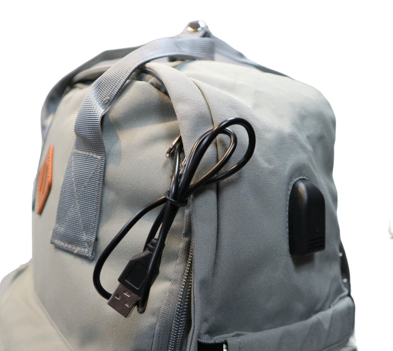 B-2678 Backpack 16.5"-Light Grey