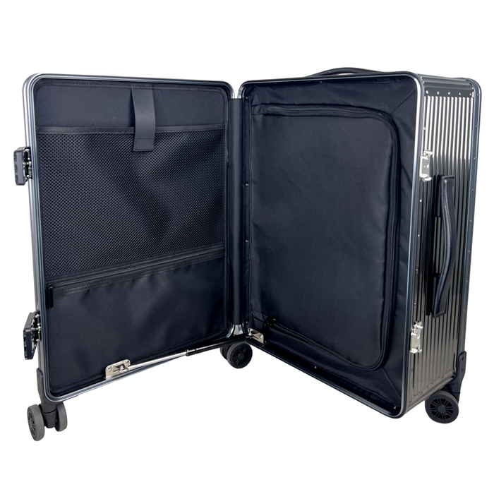 L-016-7 20" Titanium Steel Luggage-Grey