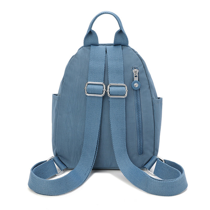 B-B 8672-Backpack-Blue 10"