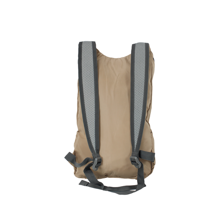 B-B 11039 Packable Backpack 16"- Khaki