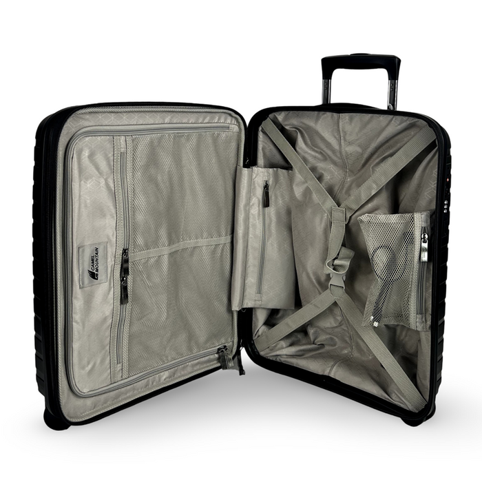 L-ELY930923-20'24"28" PP Luggagge-Black