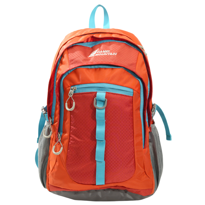 18 Inch Backpack Orange Everyday School Travel Bookbag Day Bag LB3933