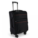 Three-piece softside luggage set for travel