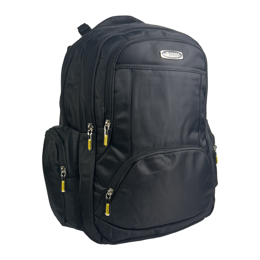 Laptop Backpack Black 19 Inch Computer School Commuter Travel Bag 6852
