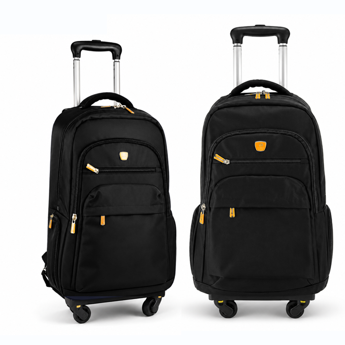 Piece Rolling Backpack Set - 18" & 21" School Travel Bags