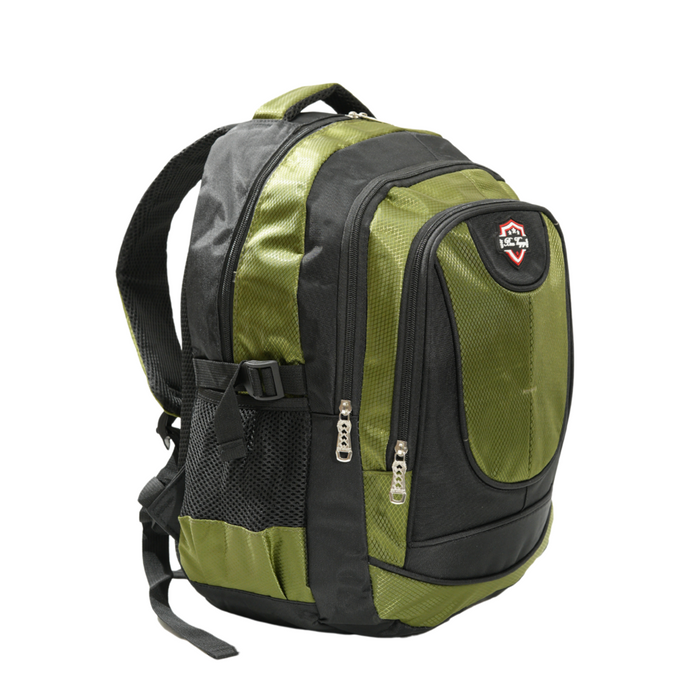 18 Inch Backpack Green Large School Travel Bookbag Day Pack 2932