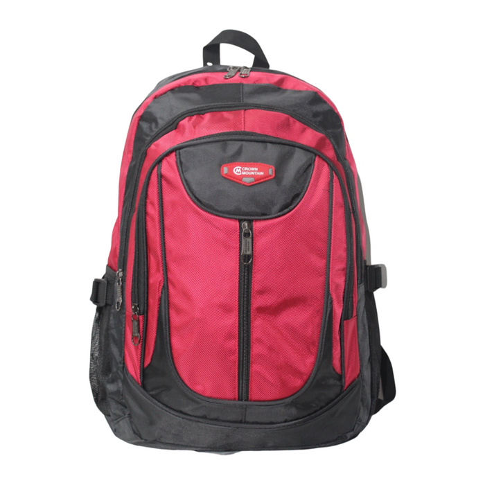 19 Inch Backpack Red Everyday School Bookbag Travel Day Pack YB68013
