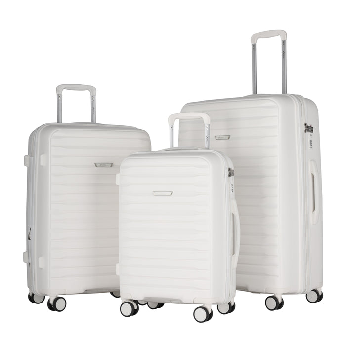 L-PP958 Luggage 20'24"28"-White