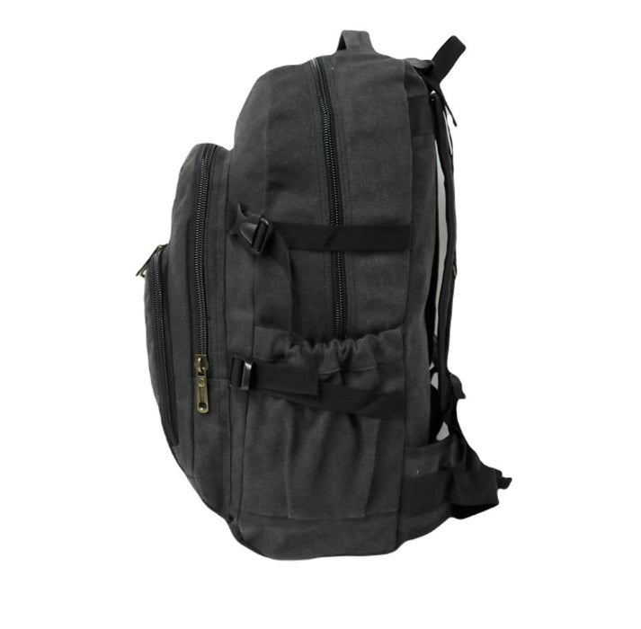 B-BQ 6691C Canvas Backpack 22"-Black