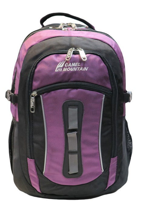 B-BT 5545 Backpack 18"-Black/Purple