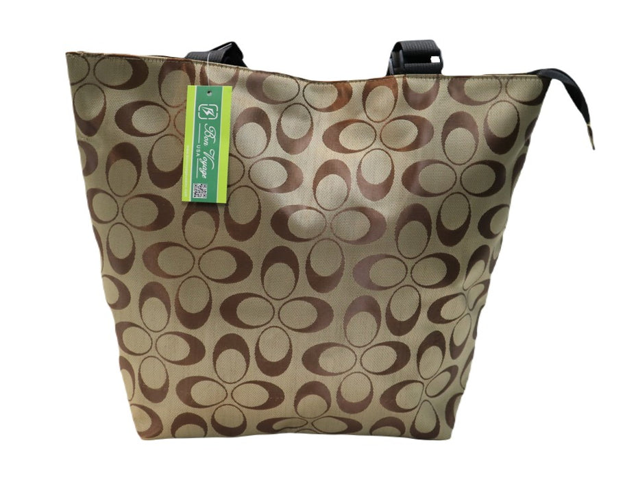 T-09005-C Tote Bag-Khaki