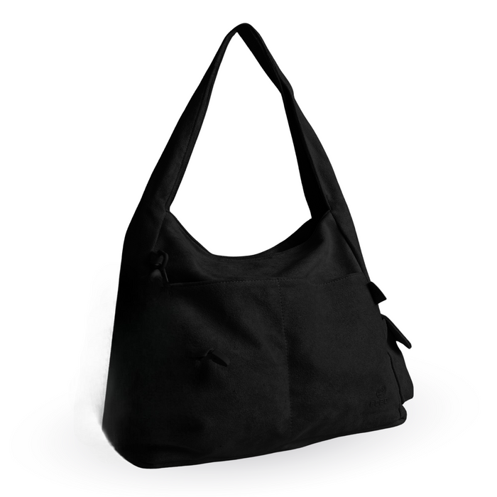 8921# Suede Handbag & Crossbody Bag – Soft Casual Everyday Shoulder Tote