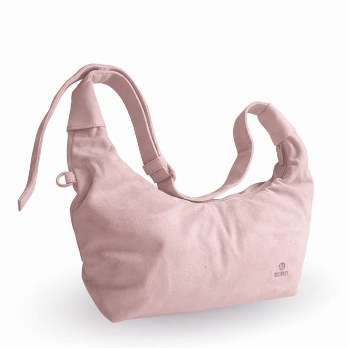 1718# BoBo Suede Crossbody Bag – Soft Shoulder Purse for Women, Everyday Casual Travel Bag