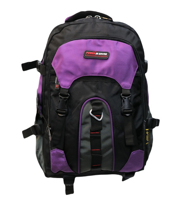 20 Inch Backpack Purple School Bookbag Casual Travel Day Pack 7908