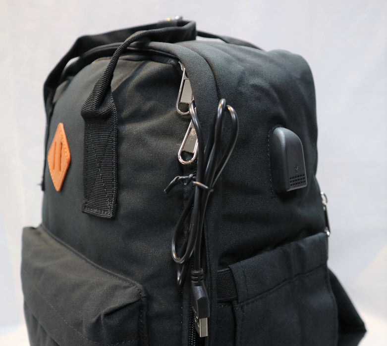 B-2668 Backpack 14.5"-Black