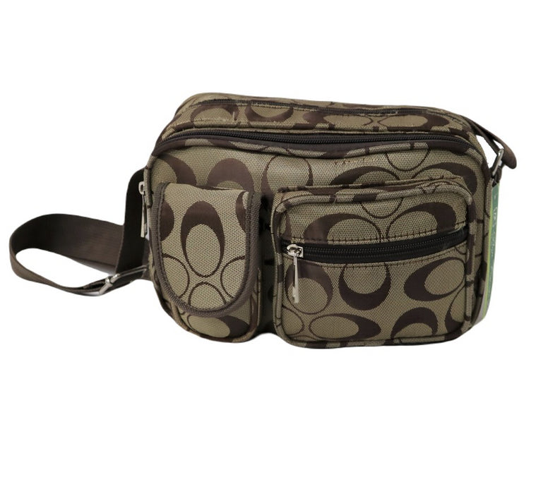 C-BV 2033 Crossbody Bag-Khaki