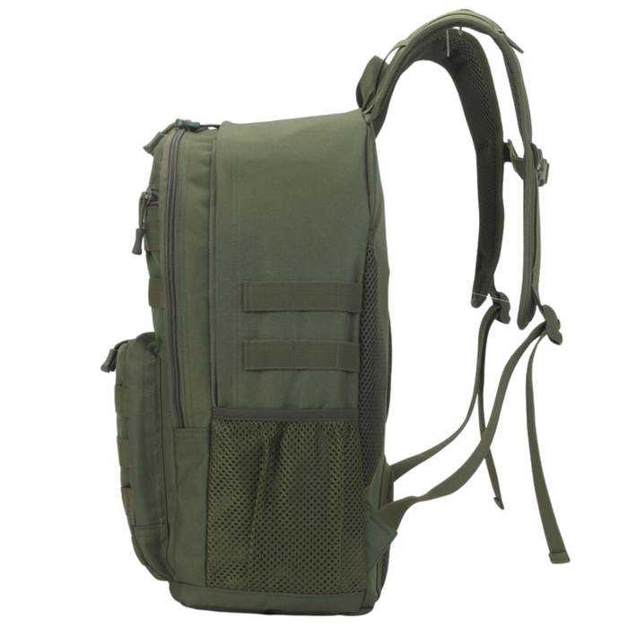 Camouflage Bookbag Day Bag - Army Green