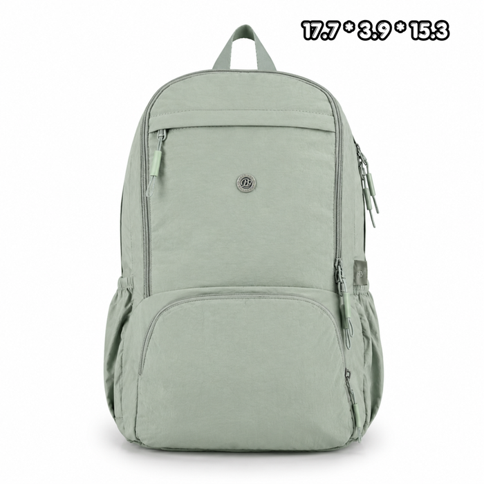 Foldable Backpack - Lightweight Travel Daypack in Avocado Green