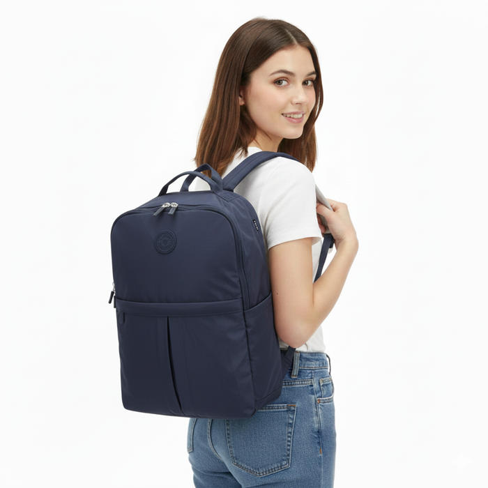 17" Backpack – Navy 17", School & Travel Bag