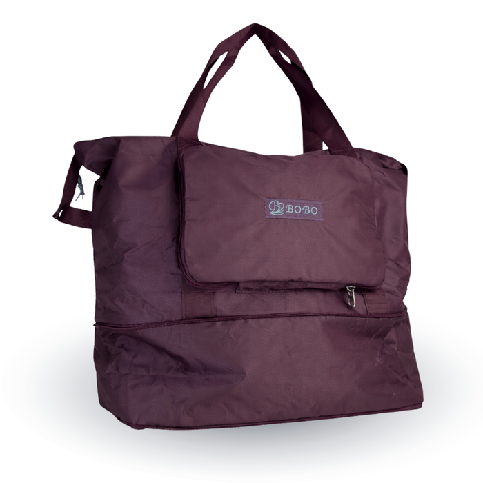 BoBo Foldable Duffel Weekender Bag – Lightweight Travel, Gym & Carry-On Tote