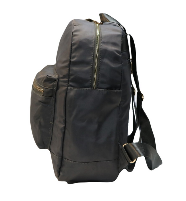 15 Inch Backpack Grey School Travel Bookbag Lightweight Daypack TB7105
