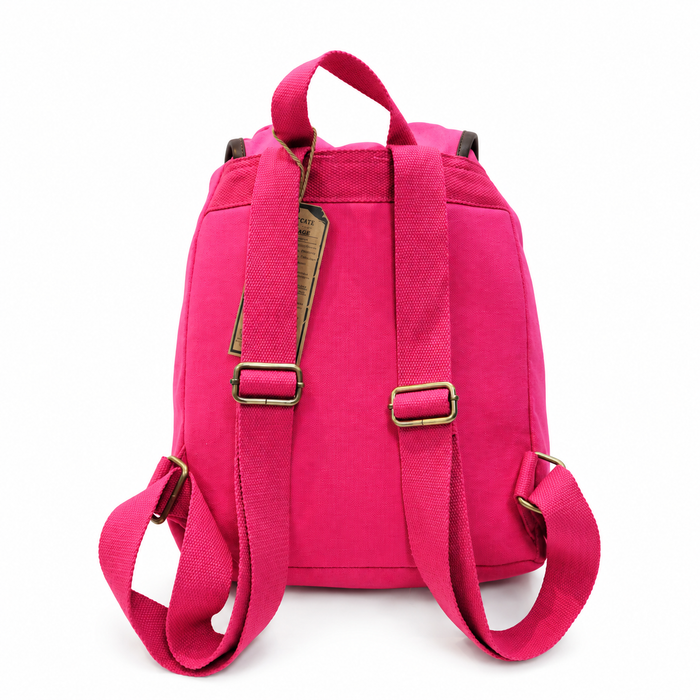 15 Inch Canvas Backpack for School and Travel