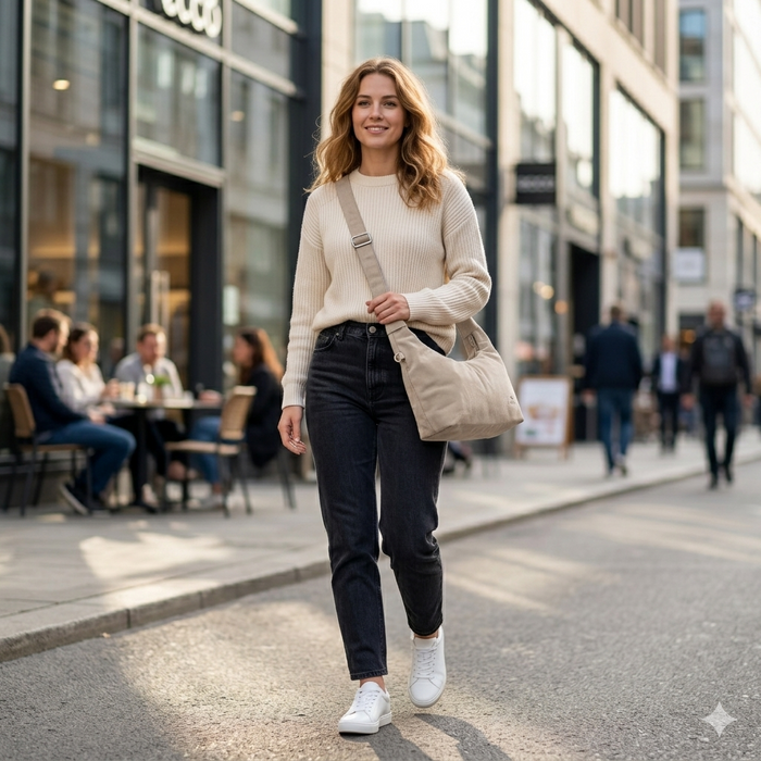 1718# BoBo Suede Crossbody Bag – Soft Shoulder Purse for Women, Everyday Casual Travel Bag