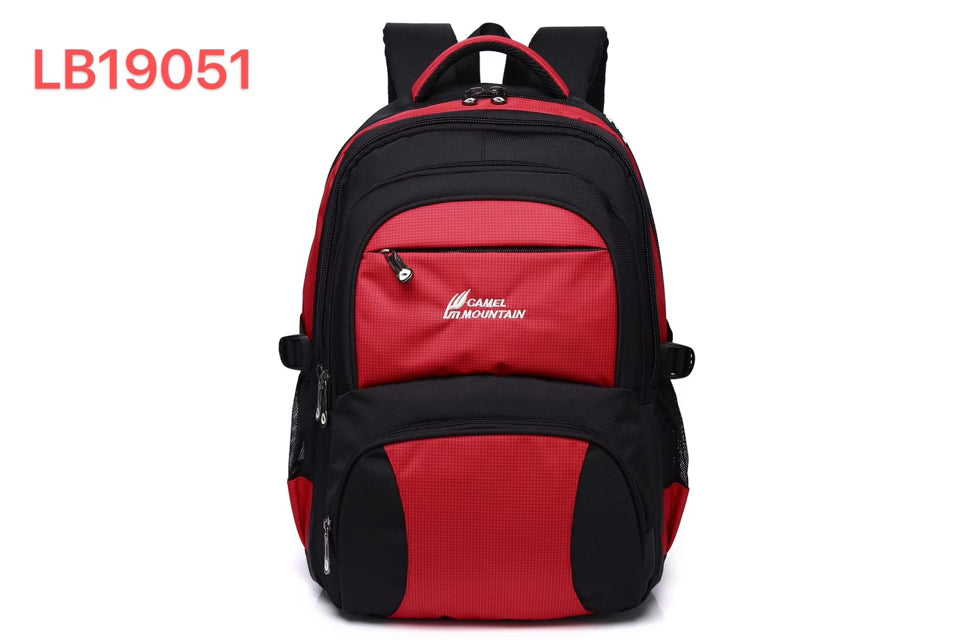 B-LB 19051 Backpack 20'-Black/Red