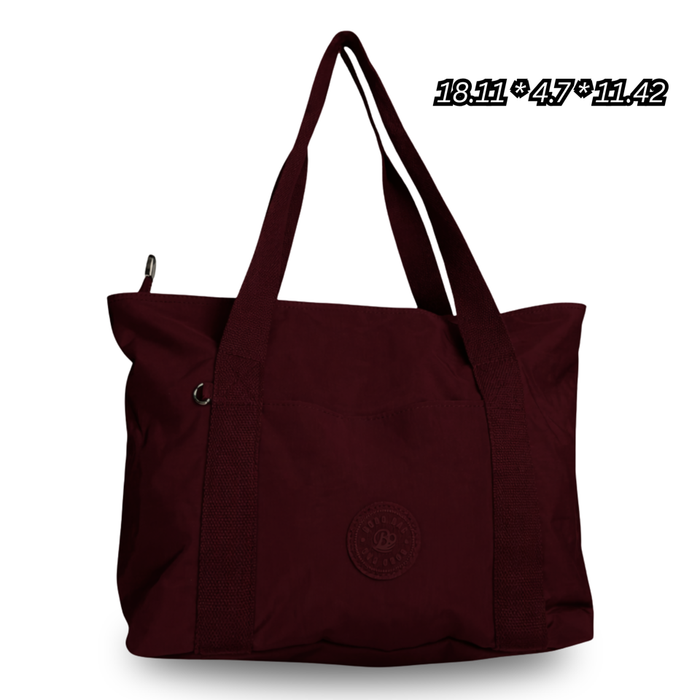 Women’s Lightweight Nylon Handbag & Crossbody Bag Multi Pocket Travel Tote Shoulder Purse Everyday Work Bag