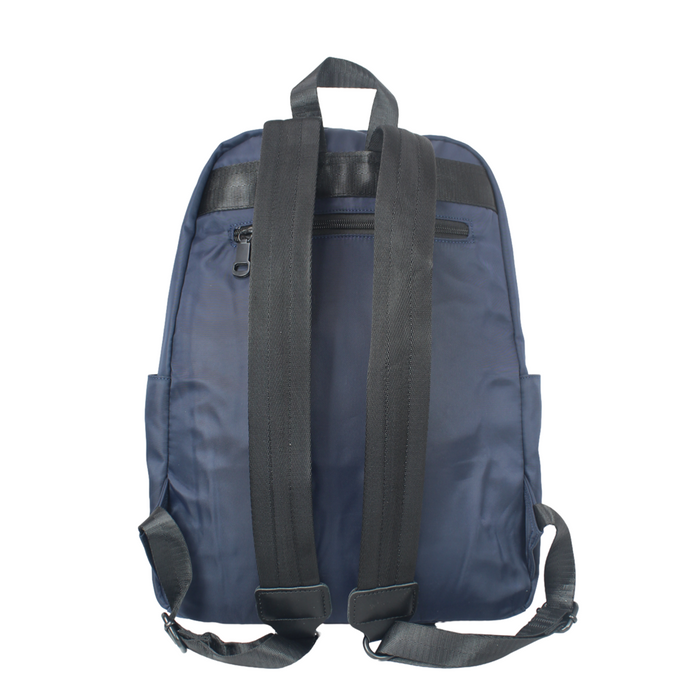 15 Inch Backpack Grey Compact School Bookbag Travel Daypack B7170