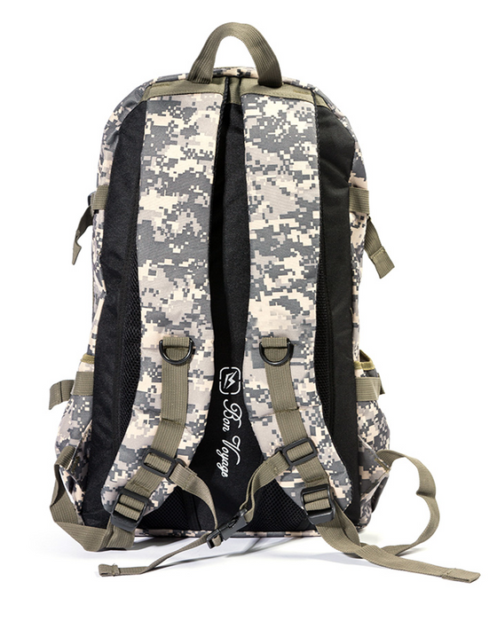 19" Camouflage Backpack – Polyester Army Camo School & Travel Backpack