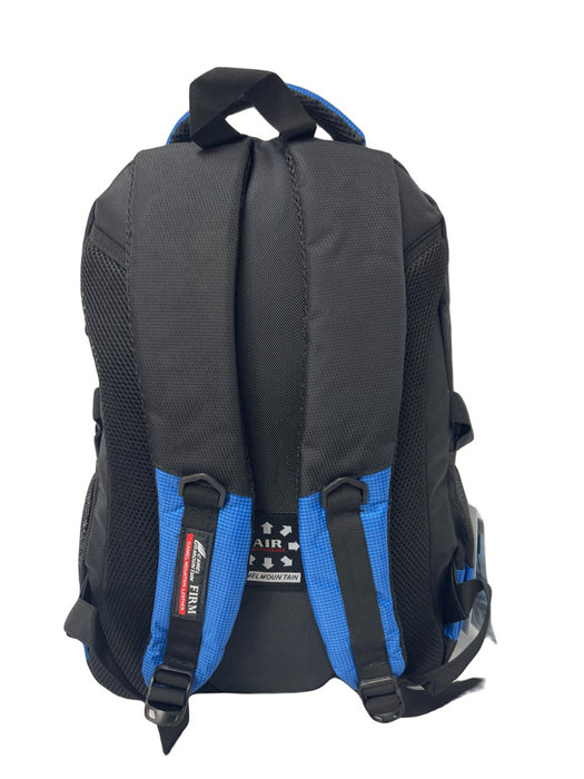 B-LB 19051 Backpack 20'-Black/Rayal Blue