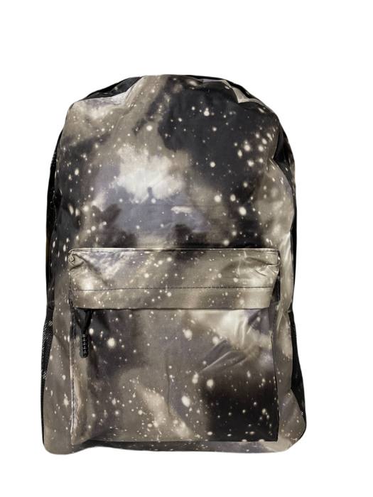 18 Inch Printed Backpack - Grey Galaxy