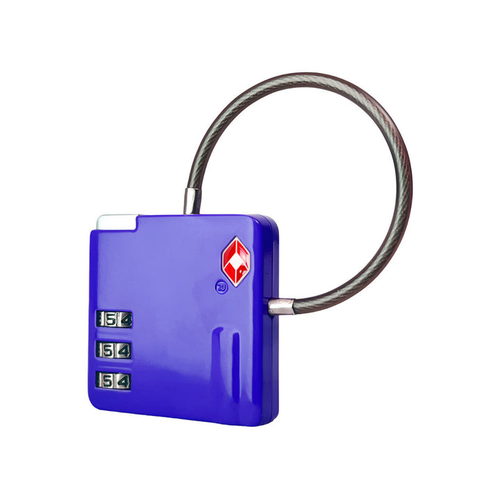 SKG 529B TSA 3-Dial Lock-Royal Blue