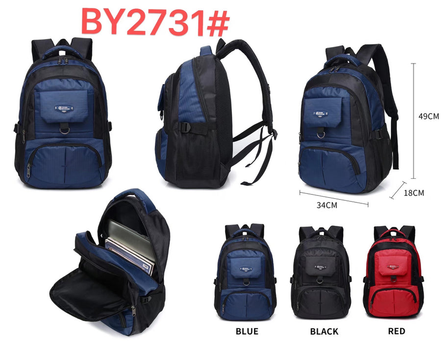 B-BY 2731 Backpack 18"-Red