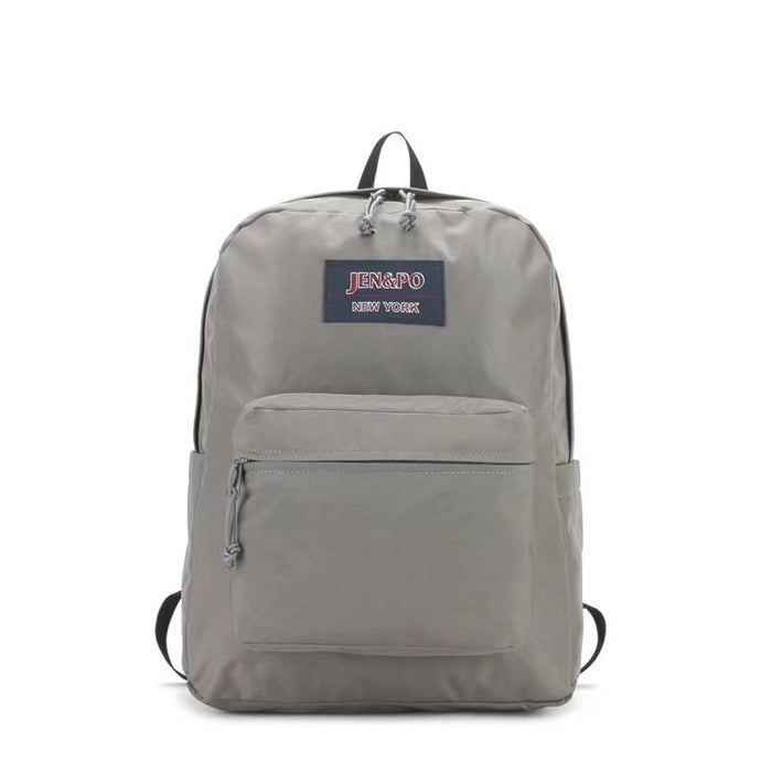 B-B 8647 Backpack-Grey 16"